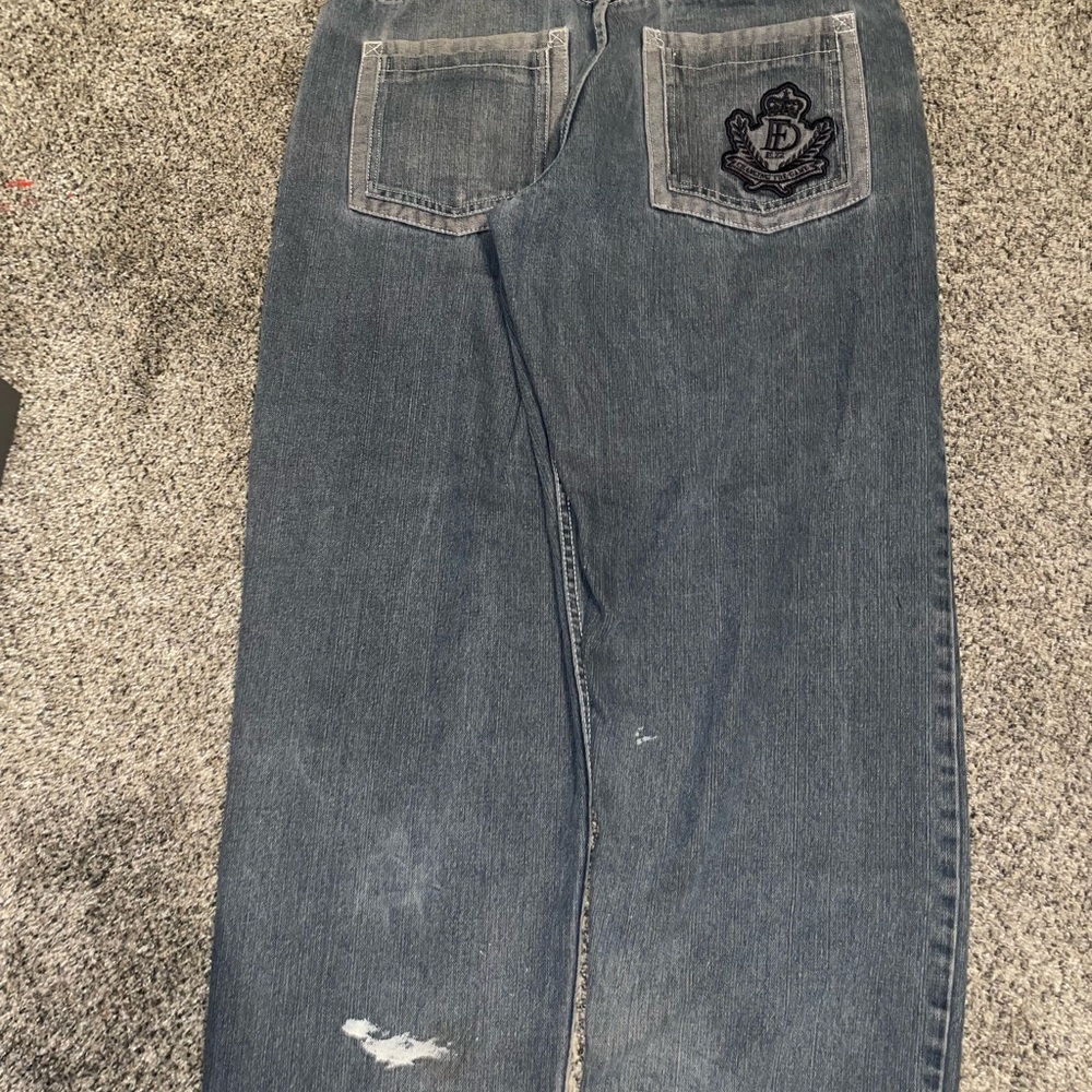Y2K Evolution Denim with back embroidery